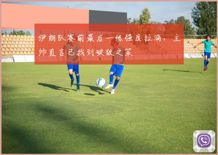 伊朗队赛前最后一练强度拉满,主帅直言已找到破敌之策